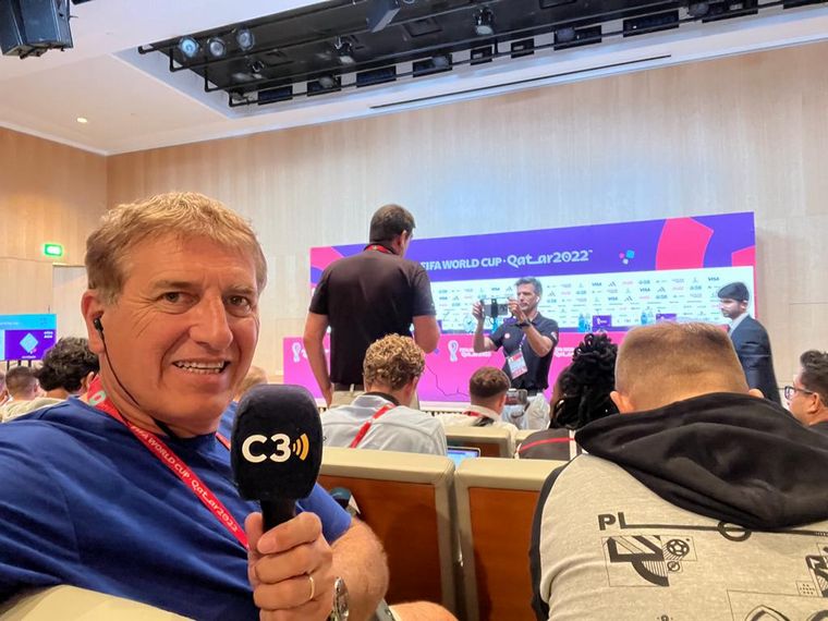 conferencia de Lionel Scaloni y Lisandro Martínez