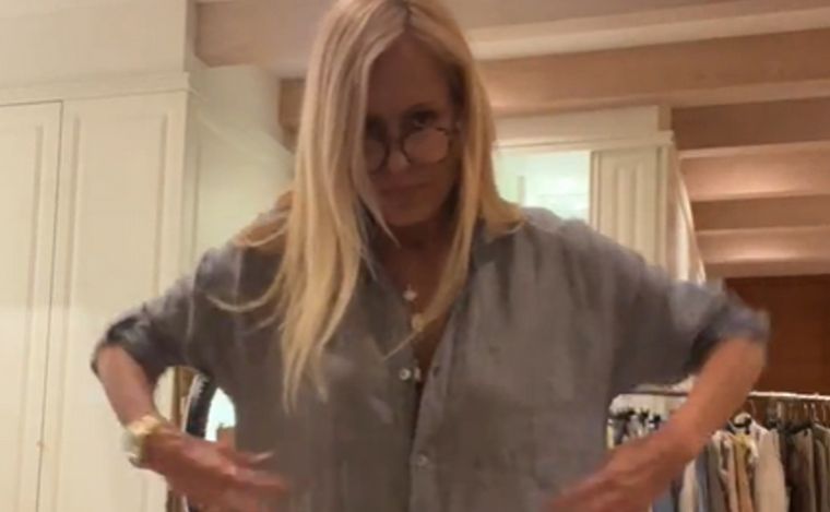 Cecilia Bolocco cuestionó los talles XXL (Foto: captura de IG)