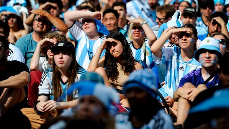 El partido se vivió en todo el país a través de pantallas gigantes