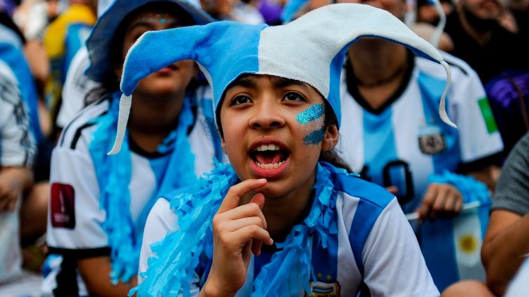 El partido se vivió en todo el país a través de pantallas gigantes