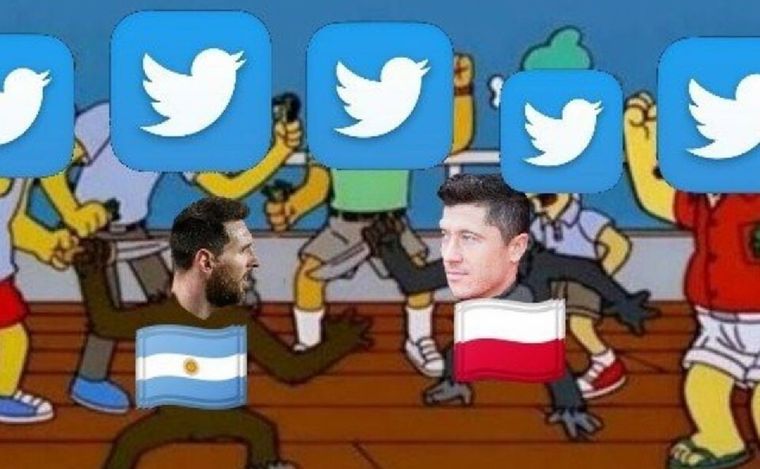 FOTO: Los imperdibles memes del partido entre Argentina y Polonia.