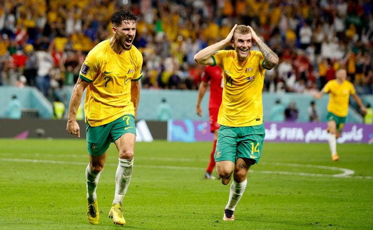 FOTO: Cómo llegó Australia, próximo rival de Argentina, a octavos de final del Mundial