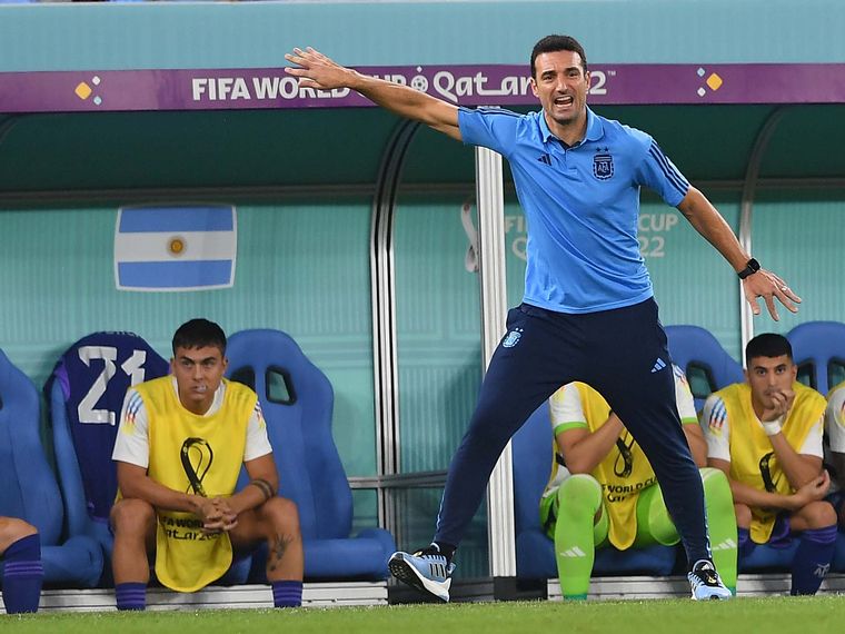 FOTO: Lionel Scaloni, entrenador de la Selección argentina.