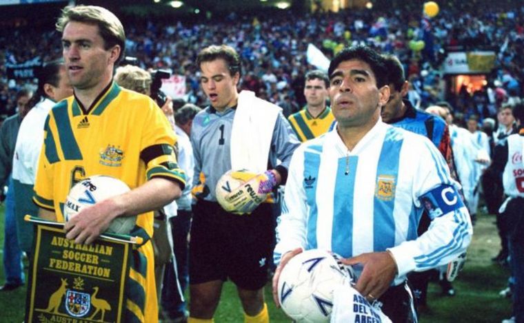 Diego Maradona enfrentó a los 