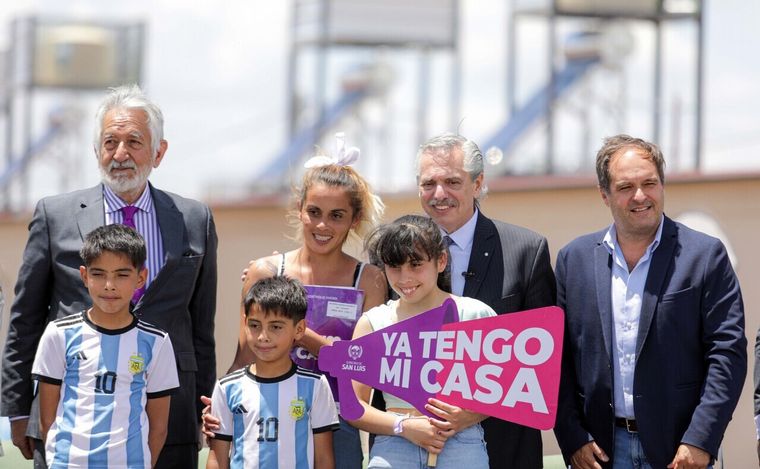 El presidente felicitó a 