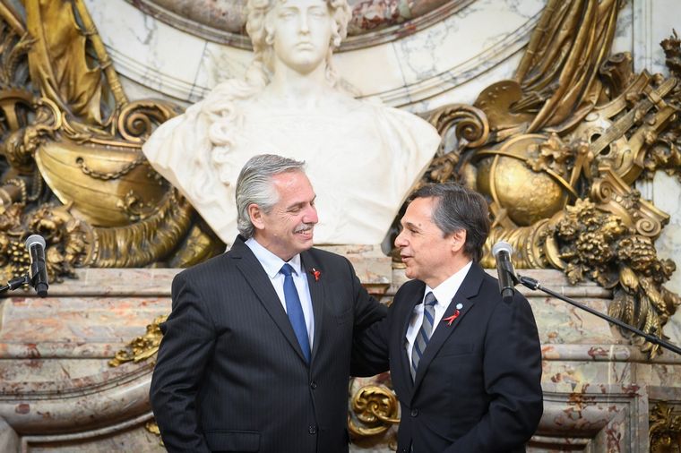 Diego Giuliano, en el momento de asumir al frente de la cartera de Transporte.