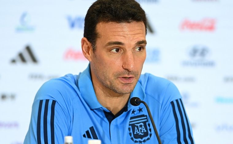 Lionel Scaloni, director técnico de la Selección argentina.