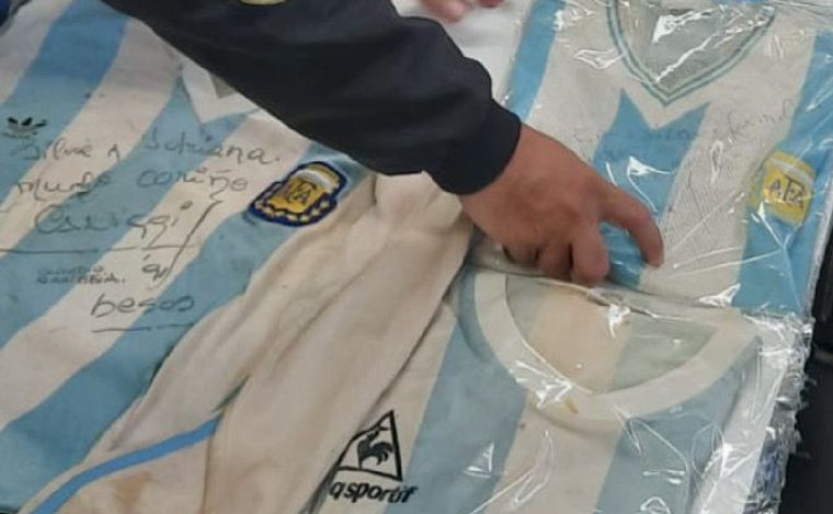 Camistas recuperadas de Caniggia en Córdoba