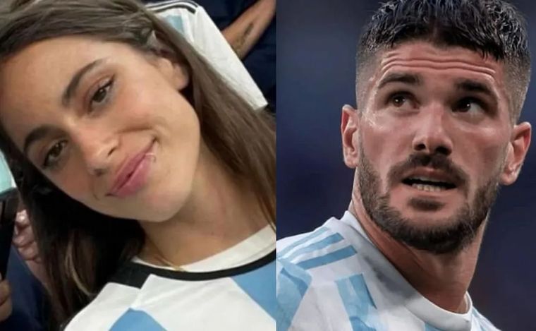 Tini Stoessel le declaró su amor a De Paul luego de la victoria argentina.