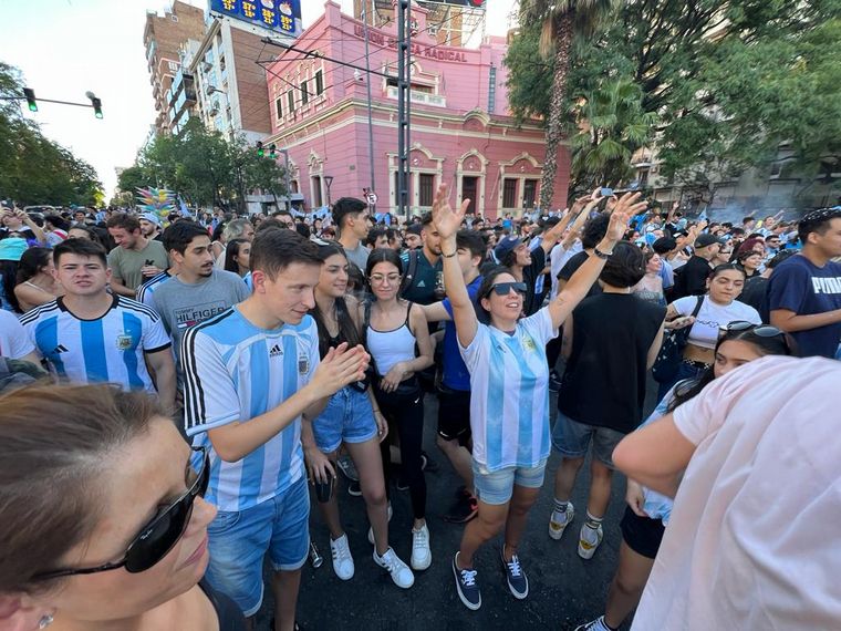 AUDIO: Salta festeja el triunfo argentino