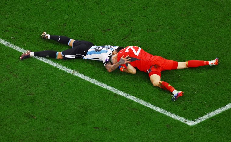 FOTO: La defensa argentina es una de las mejores de la copa del mundo