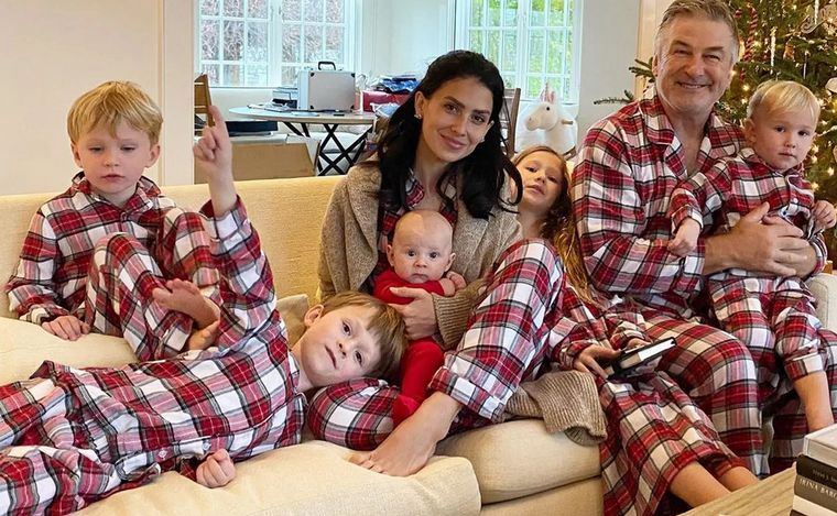 Los Baldwin tienen 7 niños e Hilaria cree que ya es suficiente.