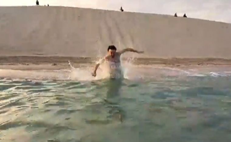 El clavado de Mauri Coccolo.