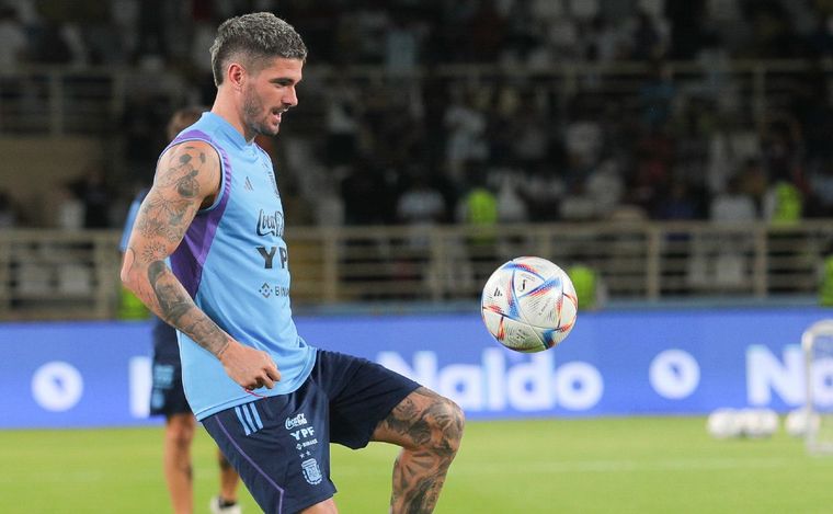 Preocupación en la selección argentina por Rodrigo de Paul.