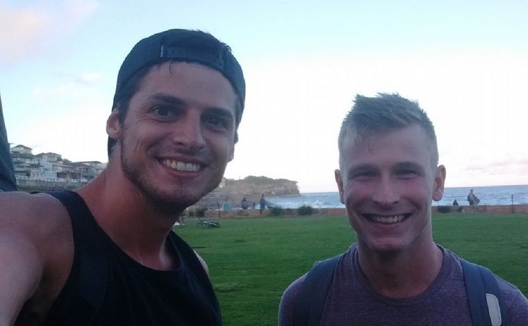 Peter Braaksma y Javier Bernardini.