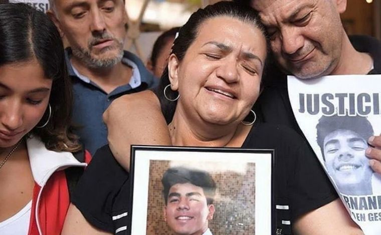 FOTO: La madre de Fernando Báez Sosa convoca a una 
