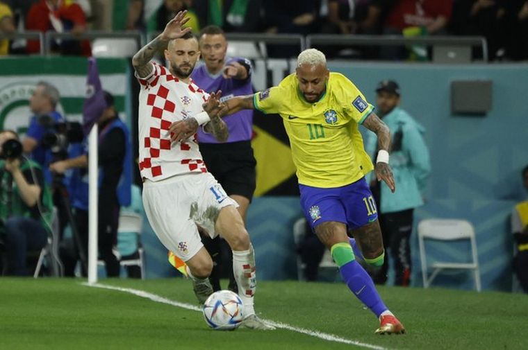 Brasil Vs. Croacia (Foto: @24HDeportesTVN)