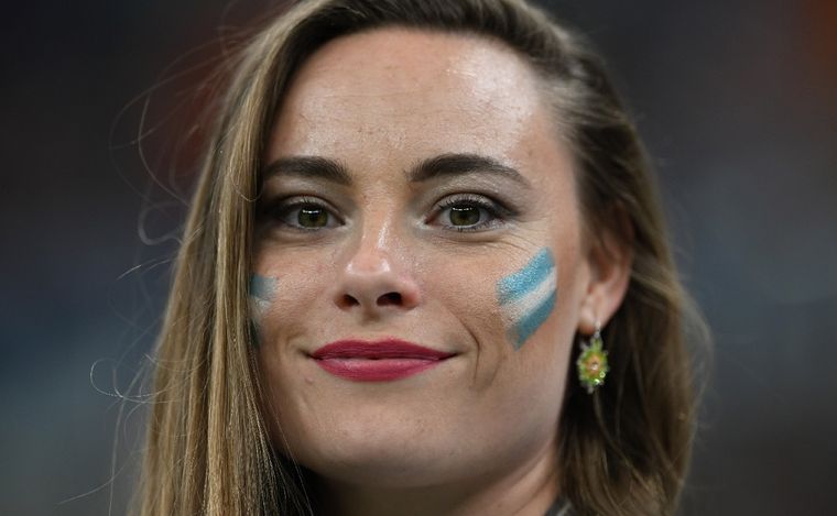 El color de la hinchada argentina en el Estadio Lusail, en fotos.