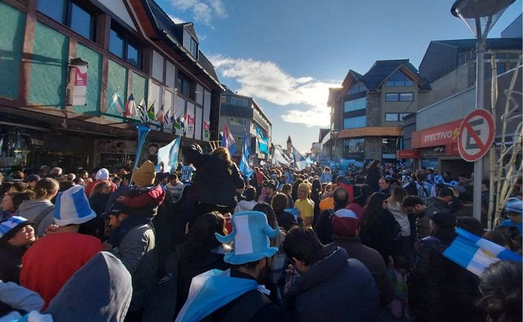 Festejos en Tierra del Fuego.