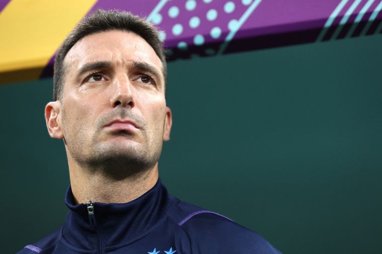 Lionel Scaloni, el padre de la criatura (Foto: @Argentina)