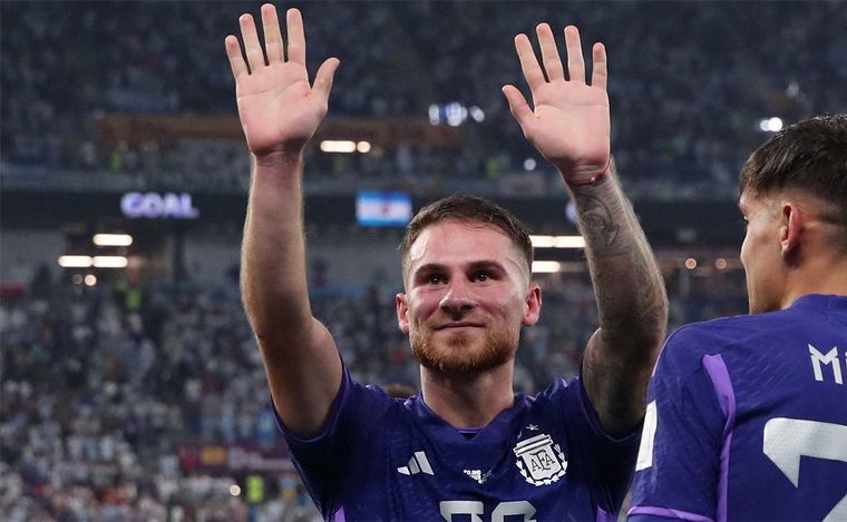 Mac Allister, hombre de confianza de Scaloni