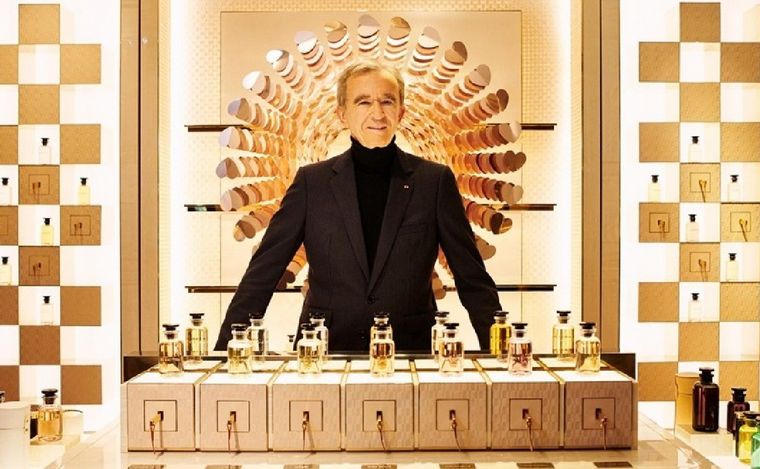 FOTO: Bernard Arnault, dueño del imperio de la empresa de lujo Louis Vuitton Moët Hennessy 