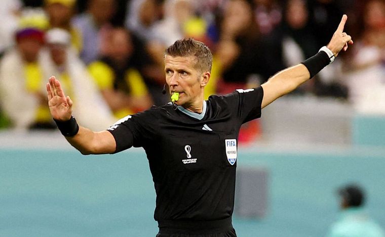 Orsato le toca a la selección por segunda vez en el torneo.