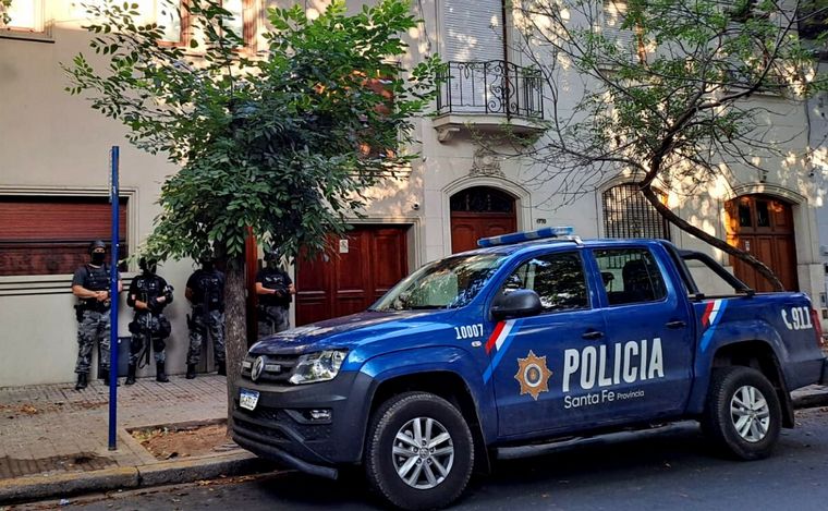 Múltiples allanamientos en Rosario.