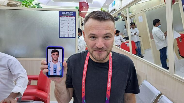 Mauricio Coccolo, como Nicolás Tagliafico.