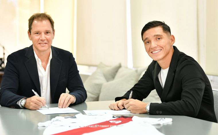 Matías Kranevitter firmó un contrato por tres años