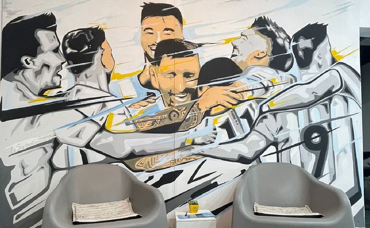 Pasión por Argentina: una barbería de Mendoza hace el corte del