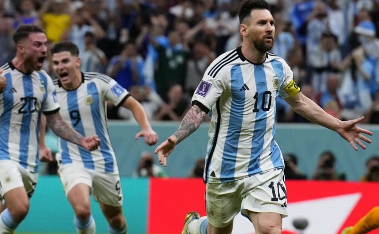 AUDIO: 3º Gol de Argentina a Croacia (Julián Álvarez - relato 