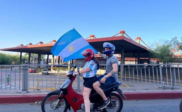 Los festejos en las calles de Córdoba