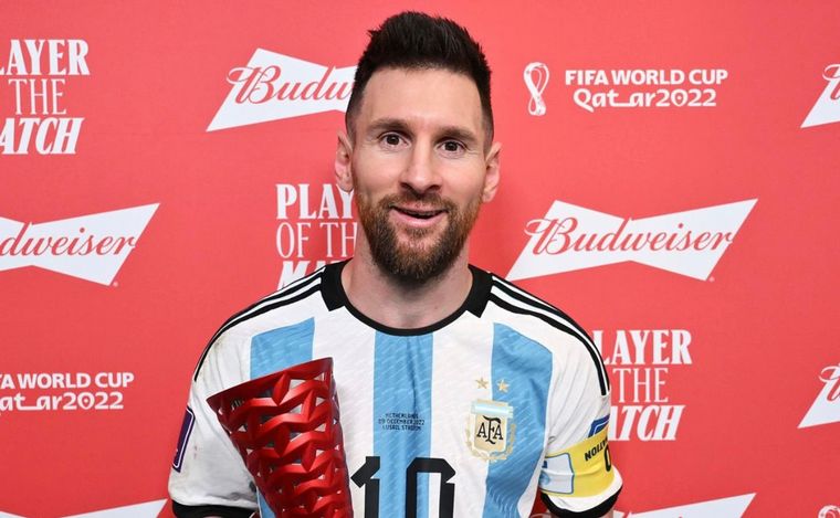 FOTO: El capitàn argentino fue destacado como el mejor del encuentro en la goleada