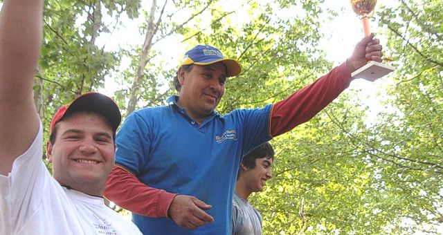 Los ganadores de la tradicional competencia caroyense.