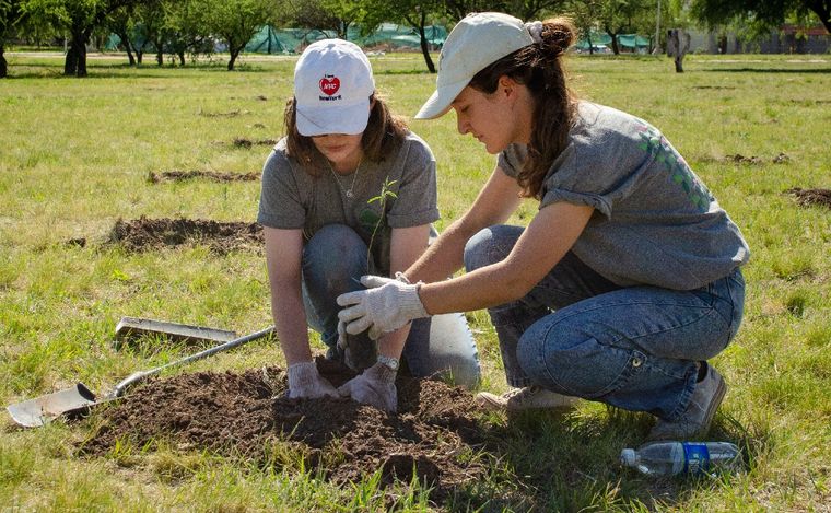 Río Uruguay Seguros se sumó a la campaña para reforestar Córdoba.
