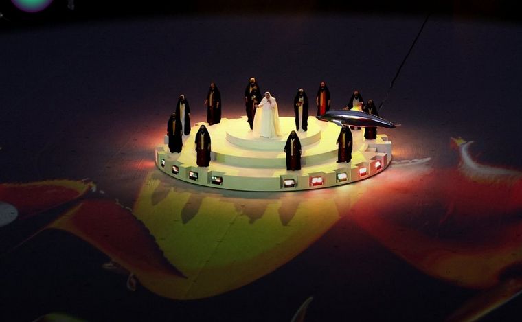 La ceremonia de clausura, en fotos