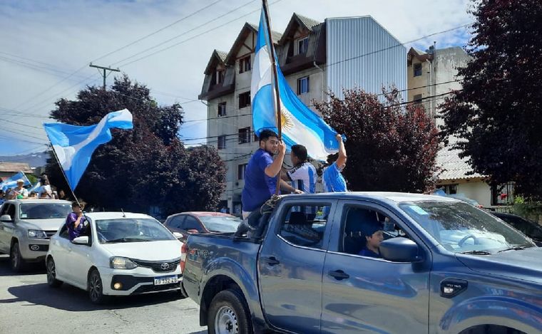 FOTO: Festejos en Bariloche