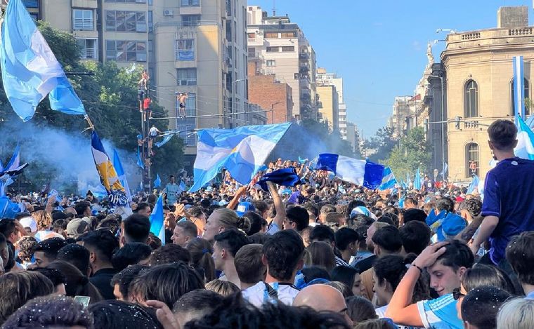 Festejos en el centro de Córdoba