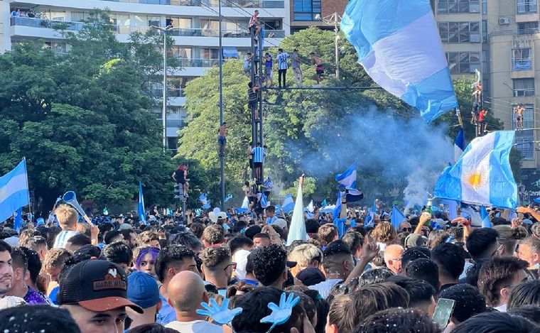 Festejos en el centro de Córdoba