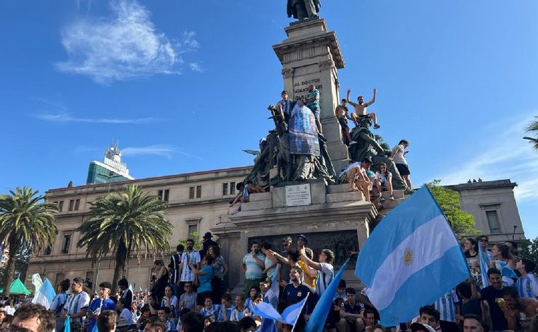 Festejos en el centro de Córdoba