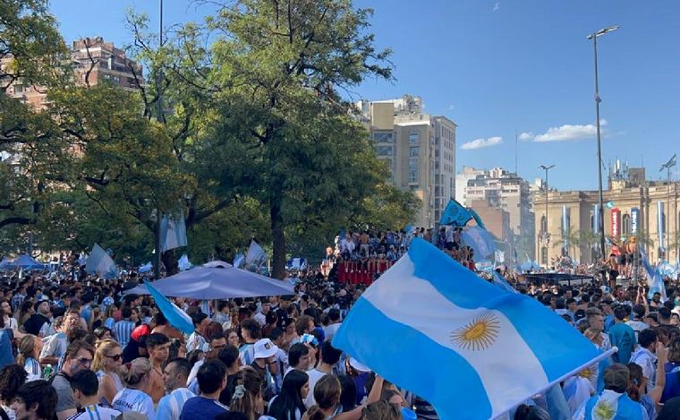 Festejos en el centro de Córdoba