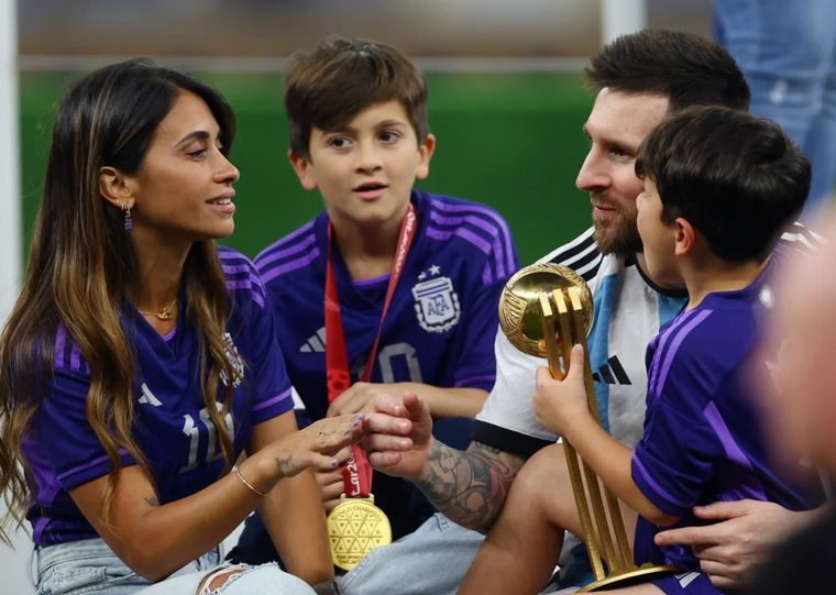 FOTO: Los emotivos mensajes de Antonela para Messi: “Sabemos lo que sufriste