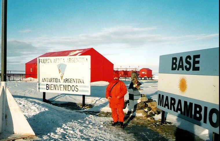 FOTO: Base aeromilitar Vicecomodoro Gustavo Marambio, Antártida Argentina.