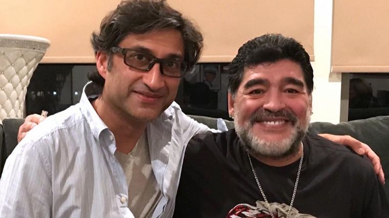 FOTO: Asif Kapadia filmó el último documental de Diego Maradona.