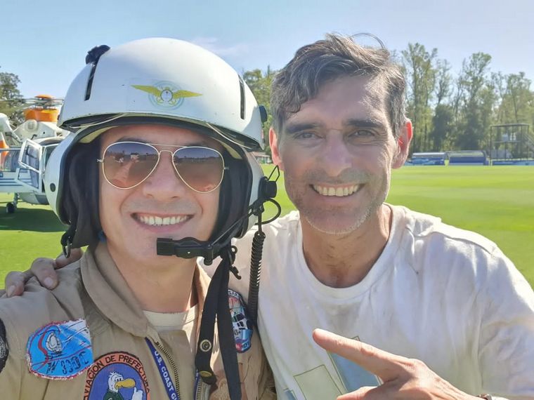 Habló el piloto que trasladó a la Selección: 