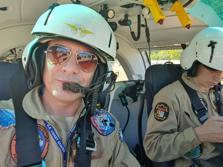 Habló el piloto que trasladó a la Selección: 