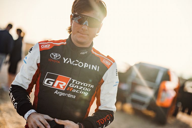 Juan Cruz Yacopini es el hombre de Toyota Argentina en el Dakar 2023