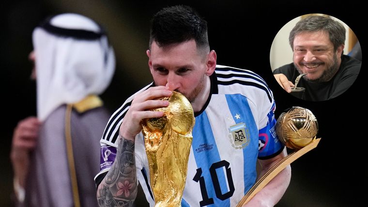 FOTO: El cuento de Hernán Casciari tras la final que hizo llorar a Lionel Messi