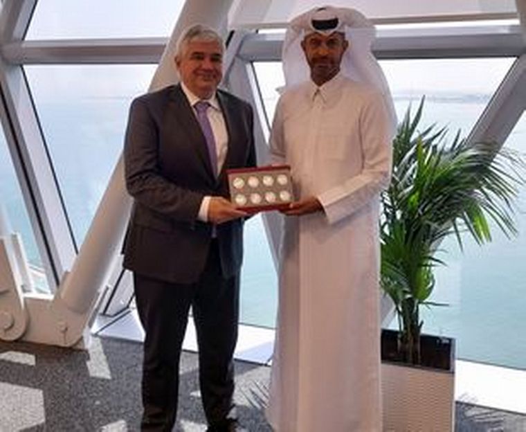 FOTO: Embajador argentino en Qatar, 